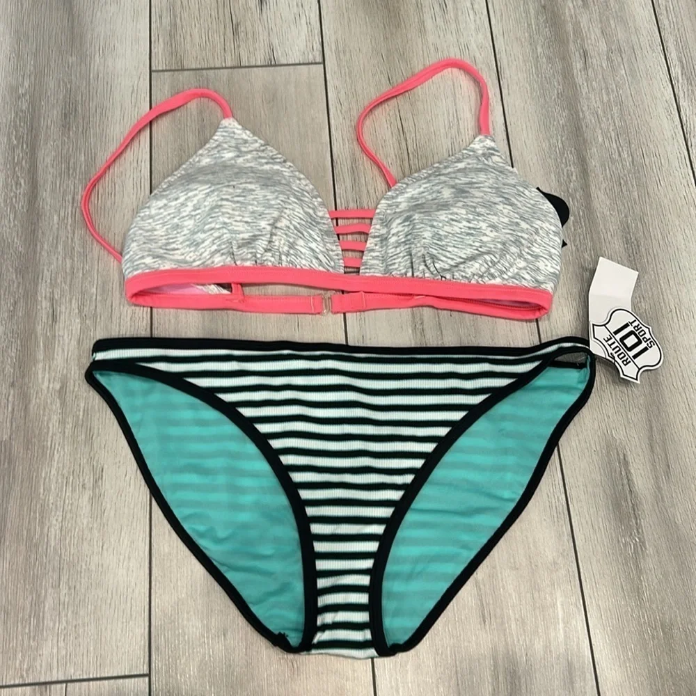 Route 101 sport 3 piece bikini bundle size Large